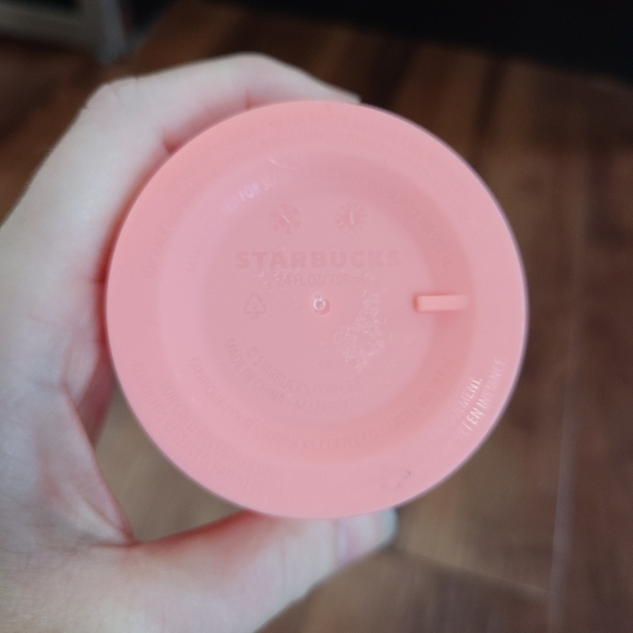 Starbucks 2019 Matte Light Pink Cold Travel Plastic Cup with Lid 24 OZ - Picture 4 of 6